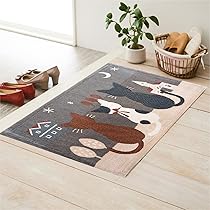 Amazon | Decor Love アンティークカーアクセントマット 滑り